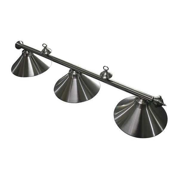 Stainless Steel 3-Shade Billiard Light
