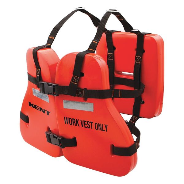 Life Vest, Vinyl Dip Work, Orange