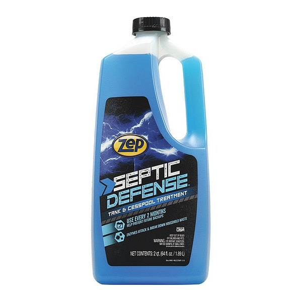 Septic System Cespool Treatment, 64oz, PK8, 64 fl. oz.