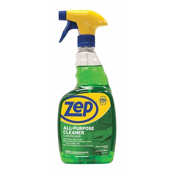 Liquid 32 oz. All-Purpose Cleaner and Degreaser, Trigger Spray Bottle 12 PK