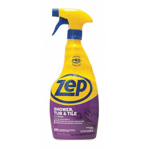 Shower, Tub and Tile Cleaner, 32 oz., PK12