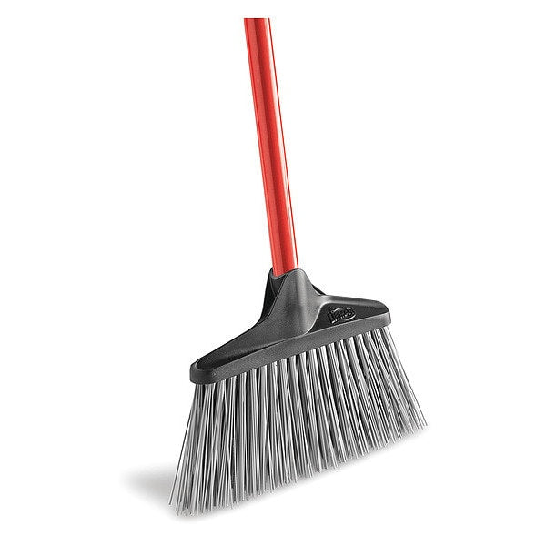 Libman Stiff Sweep Lobby Broom, Steel Handle, 38