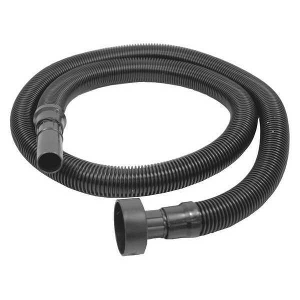 Dustless Vacuum, 6Ft, Black Adapter Hose