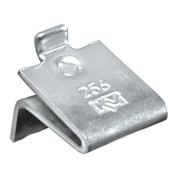Shelf Support Clip, Zinc, 12PK