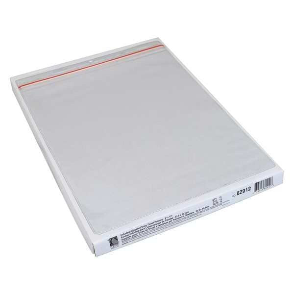 Shop Ticket Holder, Zipper, 9 x 12