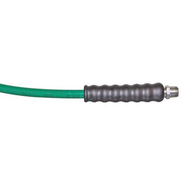 Hydraulic Hose, 10000PSI, 3Ft, Male-Male