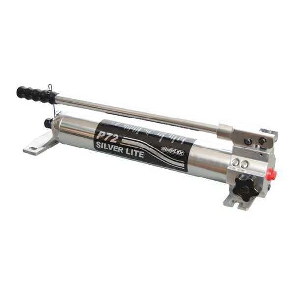 P71, Aluminum Hydraulic Hand Pump, 0.14 in3 Oil Flow per Stroke at 10,000 psi, 70 in3 Usable Oil
