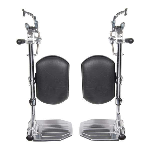 Elevating Leg Rest, Black Calf Pad
