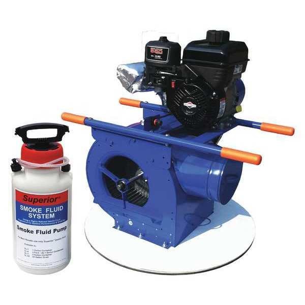 Smoke Blower, HighOutp, 4000cfm, Aux Outlet