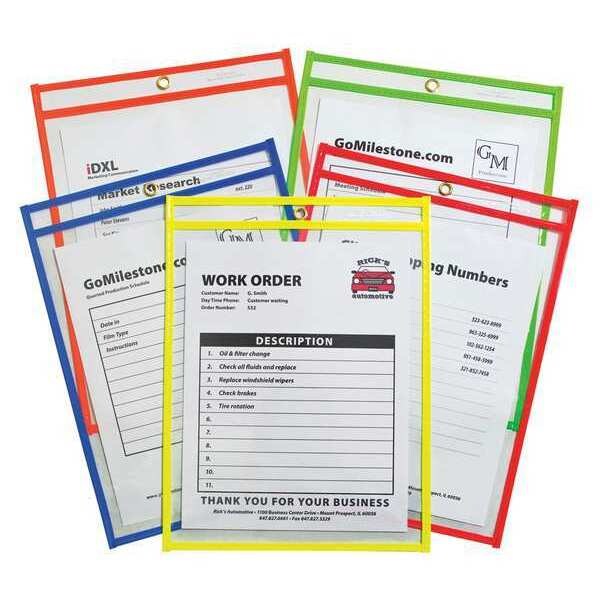 Shop Ticket Holder, Neon Color, 9x12