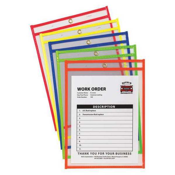 Shop Ticket Holder, Neon Color, 9x12