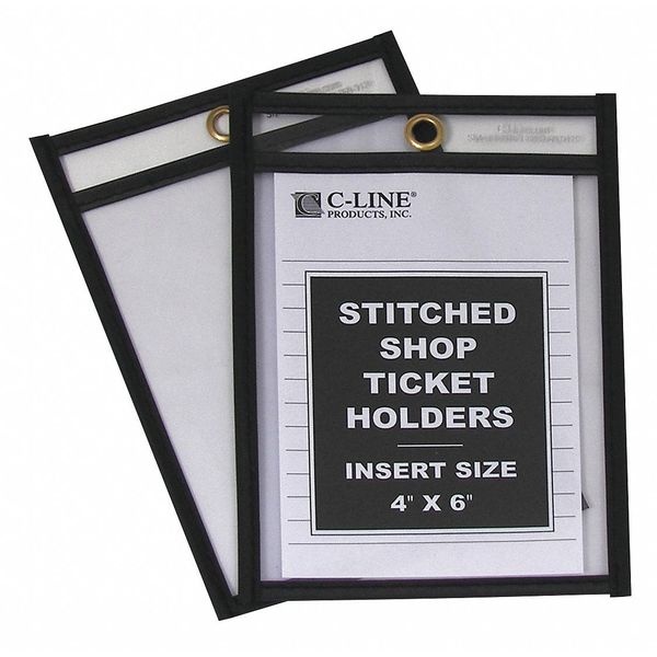 Shop Ticket Holders, 2 Side, 4 x 6