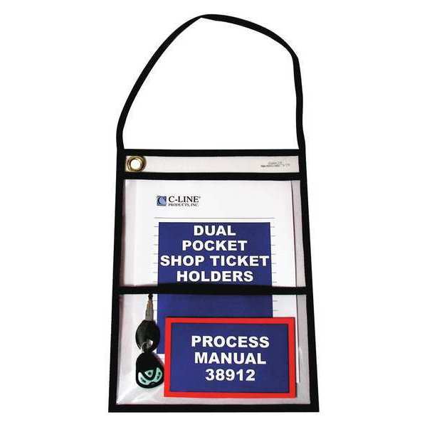 Shop Tickte Hldr, 2Pockt, Strap, Clear, PK15