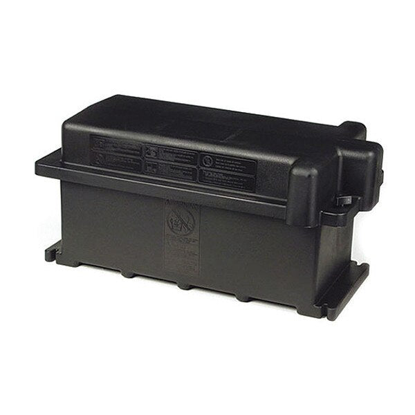 Battery Box, 8D High, Black