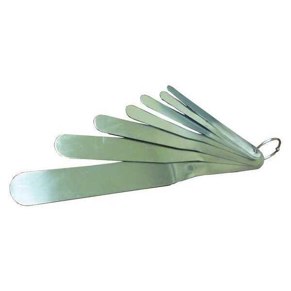 Straight Slick Spatula Set, w/Rubber Grip