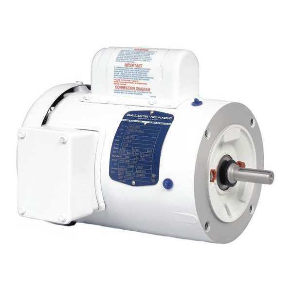 Washdown Motor, 1/2 HP, 1725 rpm, 1-Phase