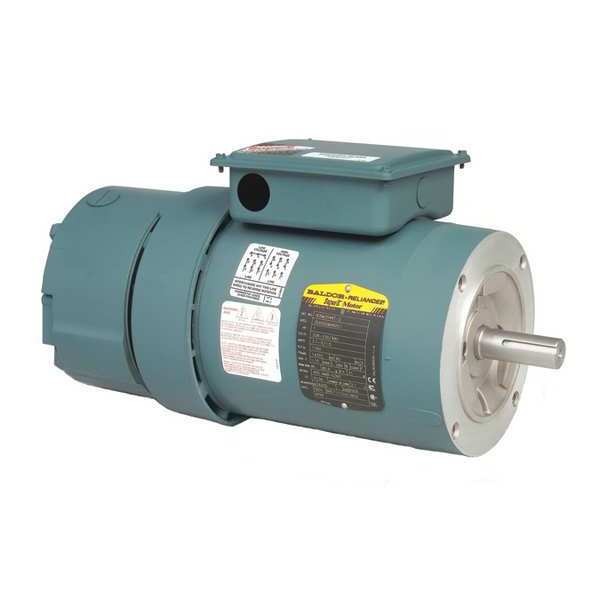 Brake AC Motor, 1 HP, 1760 rpm, 3-Phase