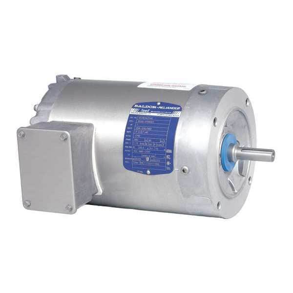 Washdown Motor, 1 HP, 1745 rpm, 3-Phase