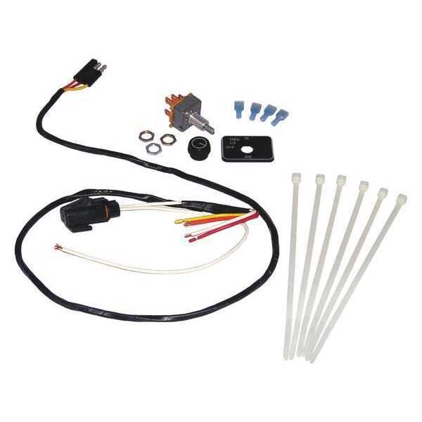 Heater Switch Kit, w/Harness