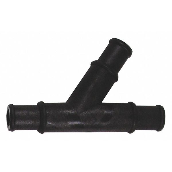 Short Water Hose, Y Connector, 5/8