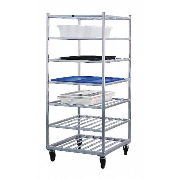 Rack, Mobile, 7-Shelf, Universal, Welded