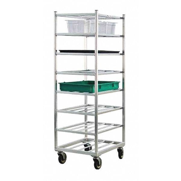 Rack, Mobile, 8-Shelf, Universal, Welded