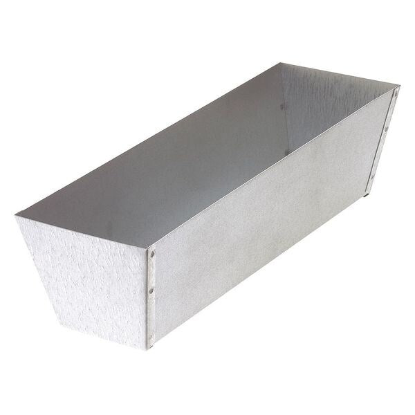 Mud Pan, Galvanized, 12