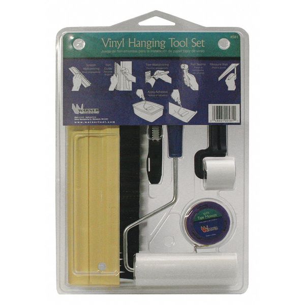 Wallcovering Tool Set, Vinyl