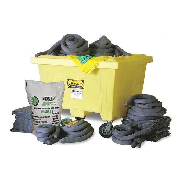 Tote Spill Kit, Aggressive Sorbent, XL