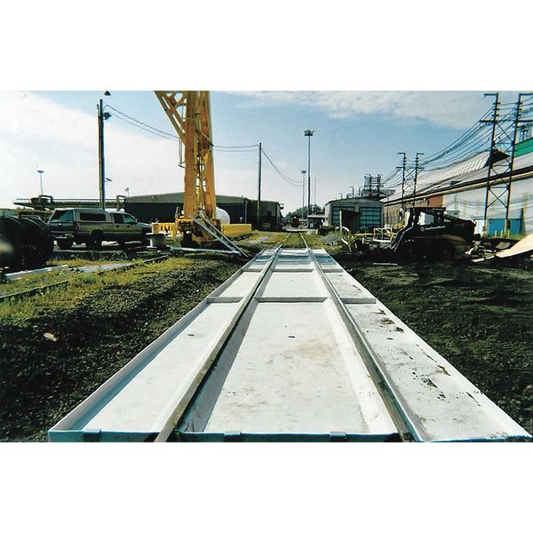 Railcar Track Center Pan, 20 ft.x56.5