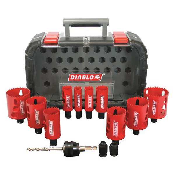 Holesaw Set, General Purpose, 14 pcs.
