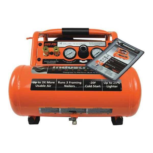 Pro Crew Air Compressor, 4 gal., 225 psi