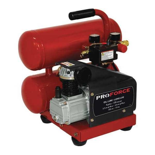 Twin Stack Air Compressor, 4 gal., 125 psi