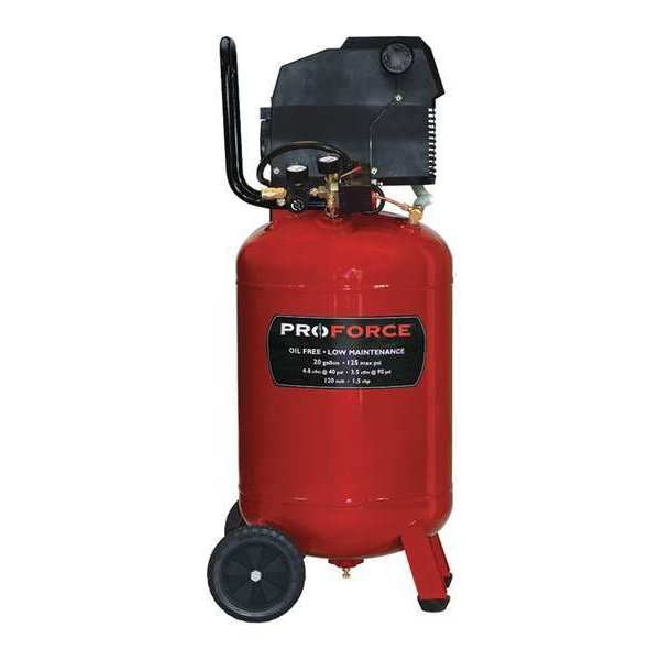 Veritcal Air Compressor, 20 gal., 125 psi