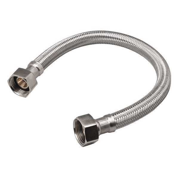 Water Heater Connect, 18 Ss3/4Fip x 3/4 Fip PK8