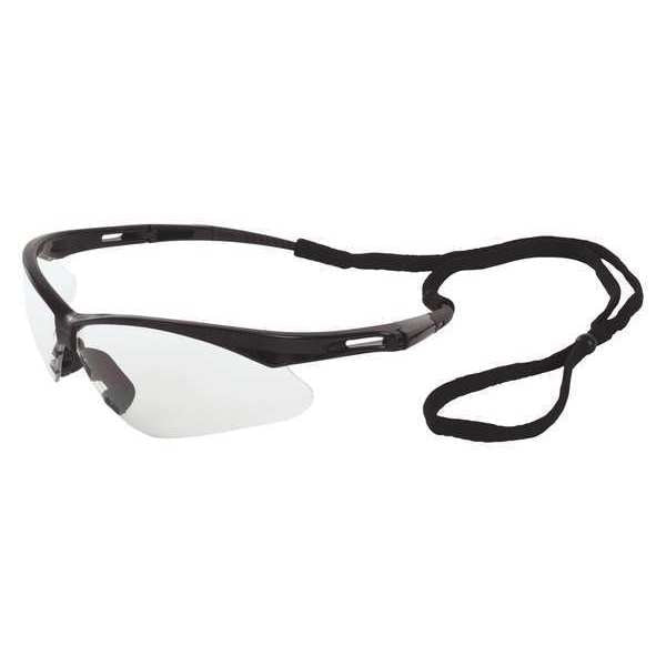 Safety Glasses, Clear Polycarbonate Lens, Anti-Fog, Scratch-Resistant