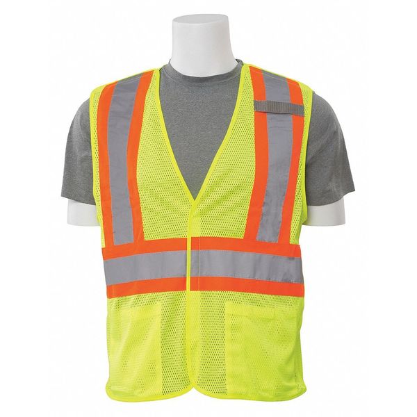 Vest, Break-Away, Hi-Viz, Lime, 5XL