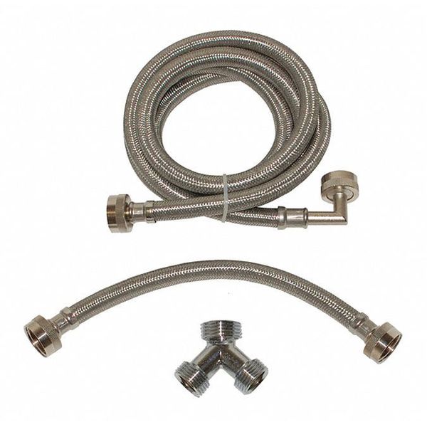 Braided Ss Steam Dryer Installation Kit PK3