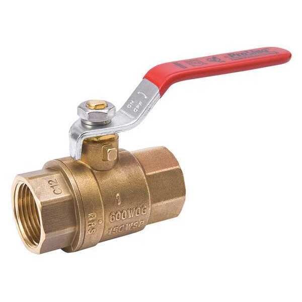 Ball Valve, Stop and Waste, Ips 1