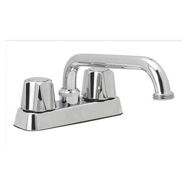 Utility Faucet, 2 Metal Round Handles
