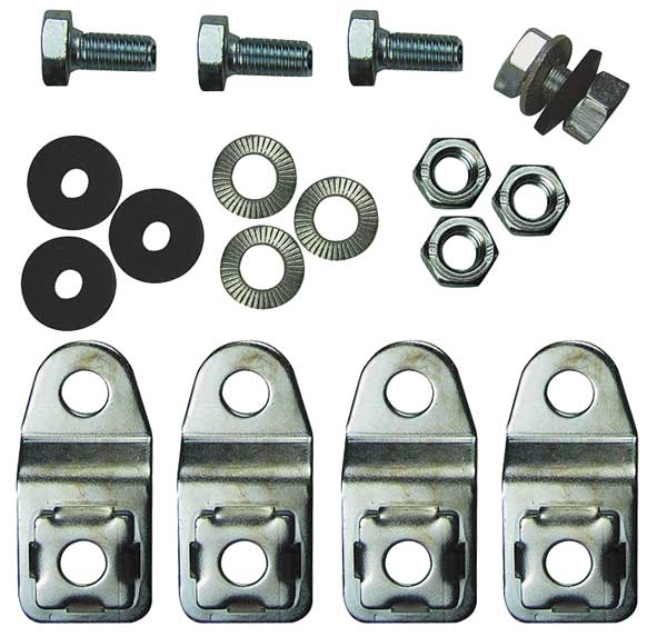 Wallmount Kit, KL/JB, 304 Stainless Steel