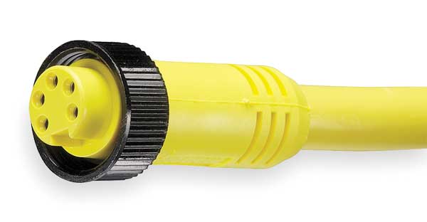 Cordset, 5 Pin, Receptacle, Female