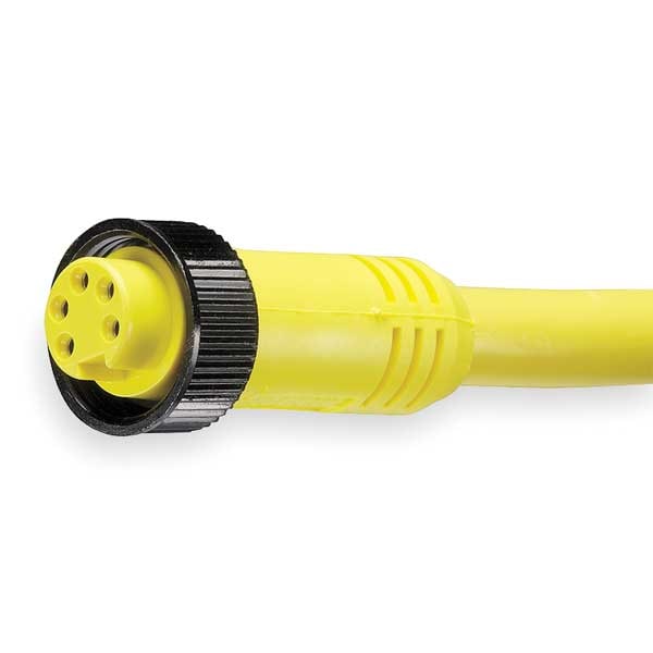 Cordset, 5 Pin, Receptacle, Female