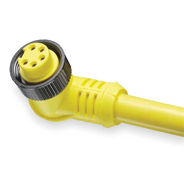 Cordset, 5 Pin, Receptacle, Female
