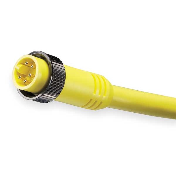 Cordset, 5 Pin, Plug, Male
