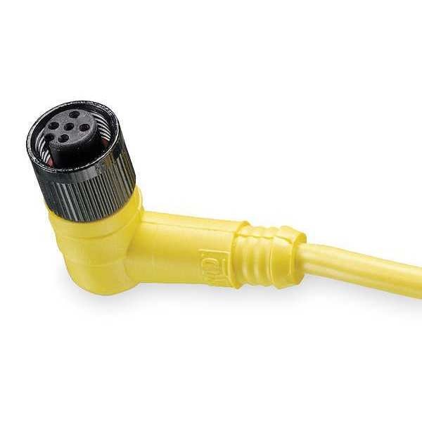 Cordset, 3 Pin, Receptacle, Female