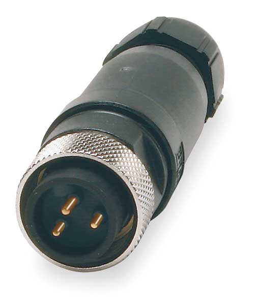 Internal Thread Connector, 3, Male, 16 AWG