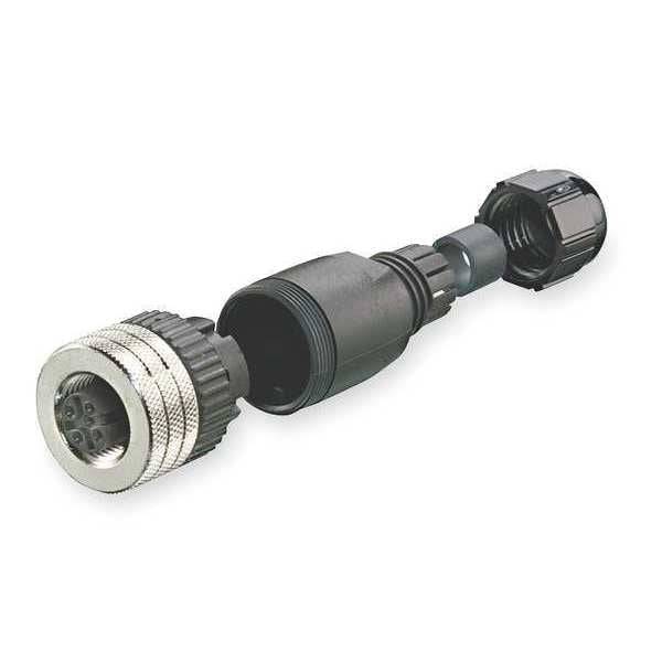Internal Thread Connector, 4, Female, M12
