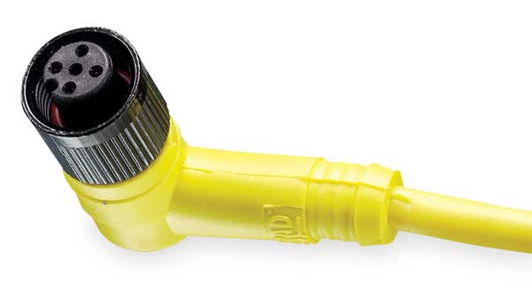 Cordset, 4 Pin, Receptacle, Female