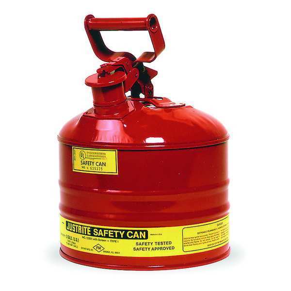 2 gal. Red Steel Type I Safety Can for Flammables